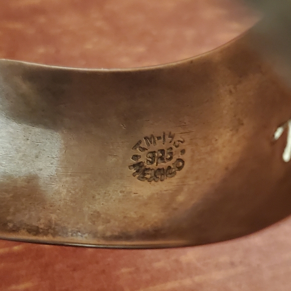 Taxco Mexico Bracelet 925 Sterling Silver  Vintage - Picture 2 of 5